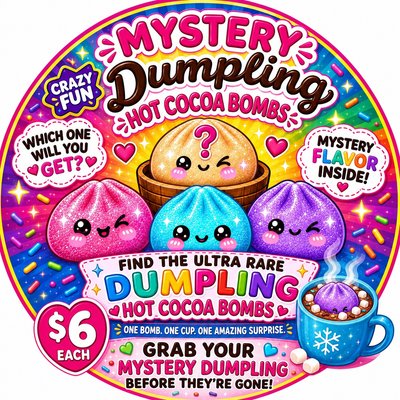 Dumpling Cocoa Bombs