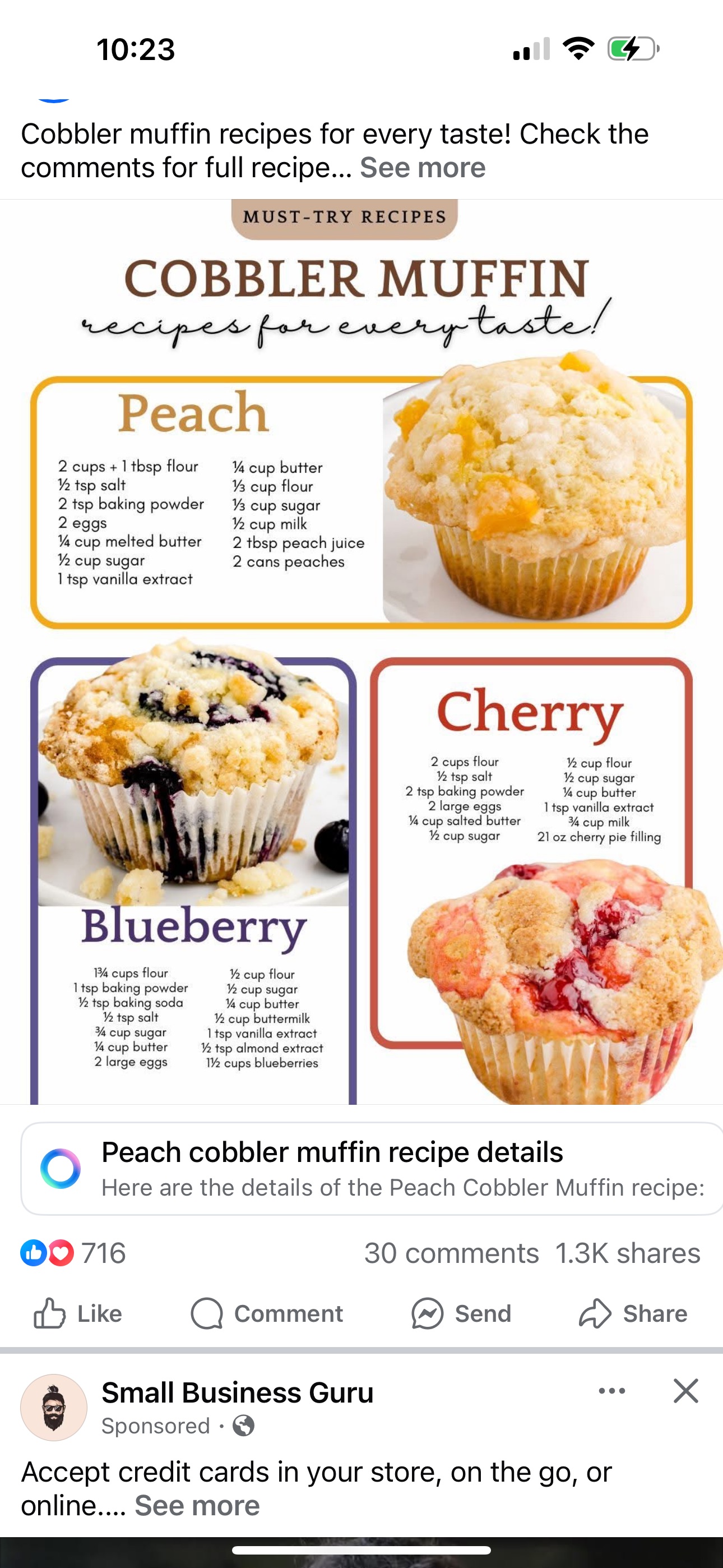 Custom Muffins 3oz & 5 Oz