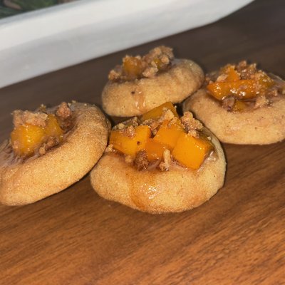Peach Cobbler Cookie