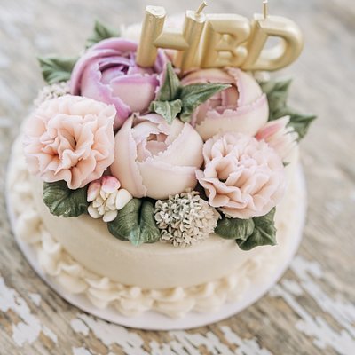 5” Round Single Layer Cake