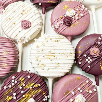 Cake Pops (flat disc shape) (12)