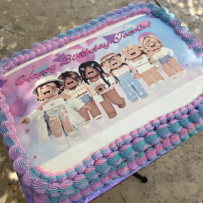Custom Sheet Cake 