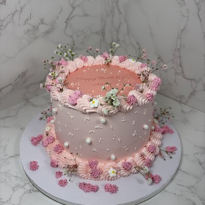 Vanilla Cake W/ Choice Of Filling Or (none)