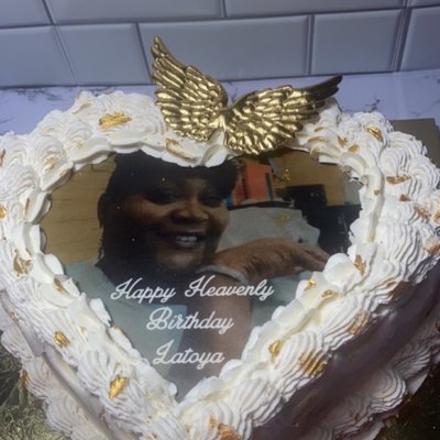10 Inch Heart Cake Two Layer