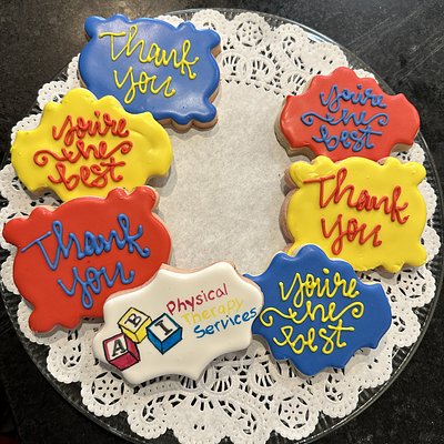 1 Dozen Thank You / Appreciation Cookies