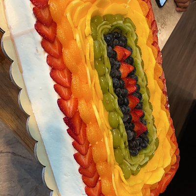 Full Sheet Spring Fling Cake (50-60 Servings) 