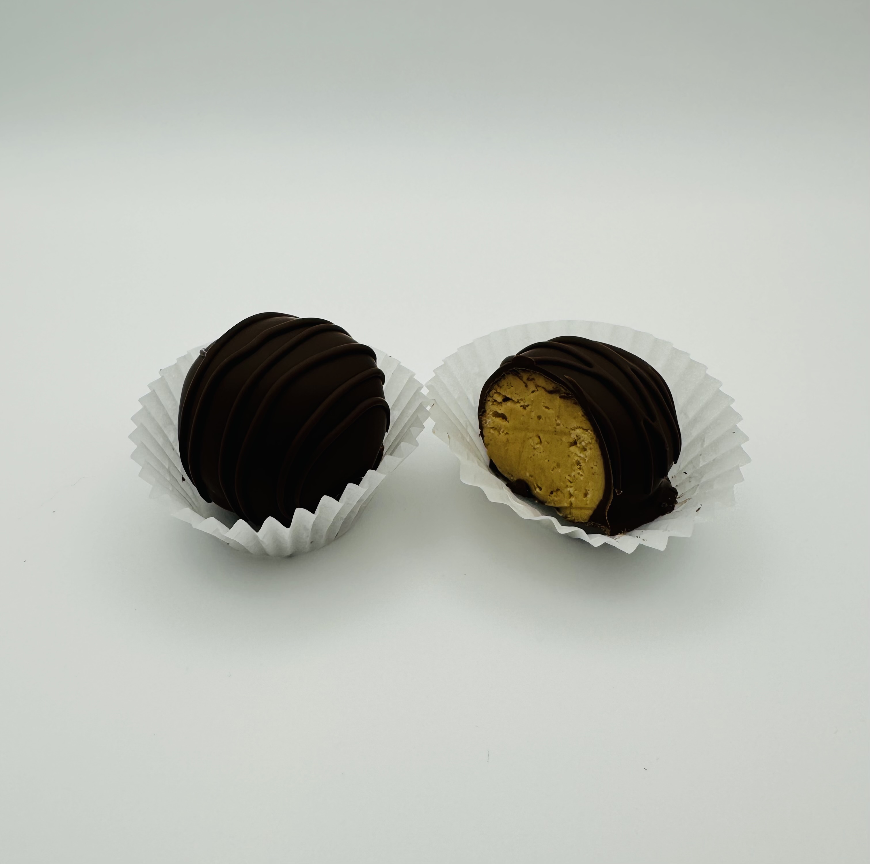 6 Buckeyes (Peanut Butter Balls)
