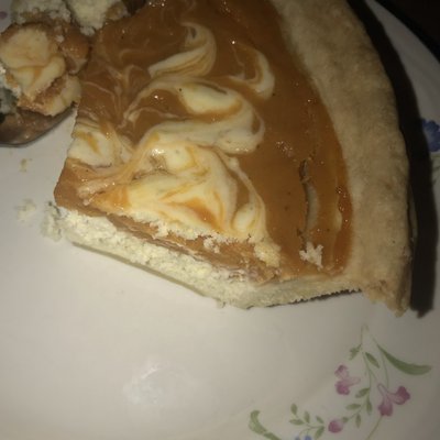Sweet Potato Cream Cheese Pie