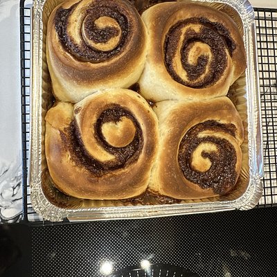 Cinnamon Rolls 8x8 Pan