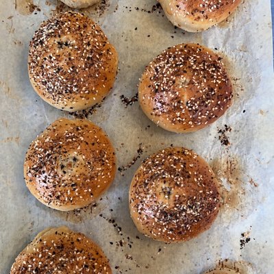 Sourdough Bagels