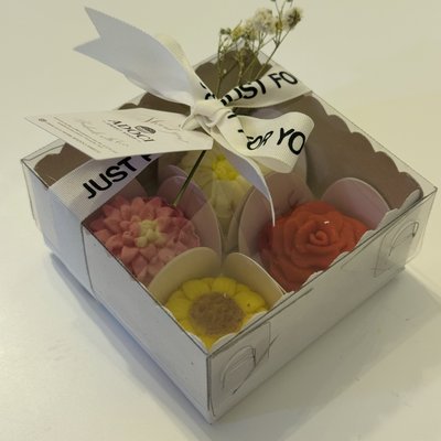 Valentine’s Flowers Brigadeiro Gourmet -  Box (4ct)