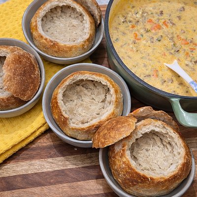 Sourdough Bread Bowls