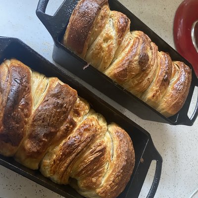 Sourdough Croissant Loaf 