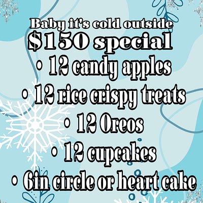 ❄️BABY ITS COLD OUTSIDE SALE ❄️