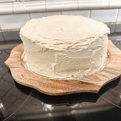 Chocolate Cake + Peanut Butter Icing
