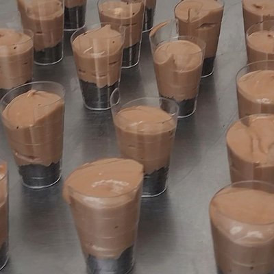 12pk Chocolate Cheesecake Cups 3oz