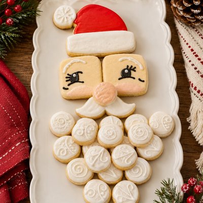 Christmas Santa Platter 