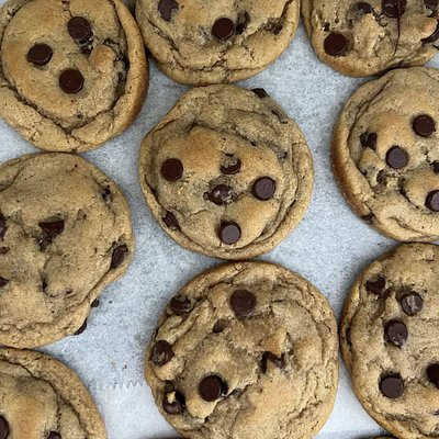 Chocolate Chip Cookies (4 Per Pack)