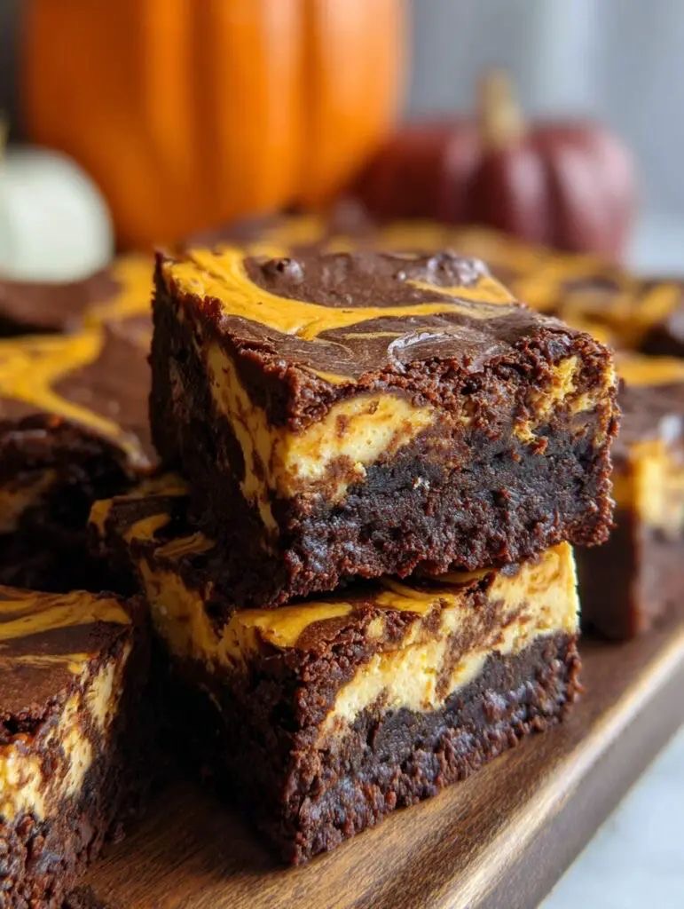 Pumpkin Brownie