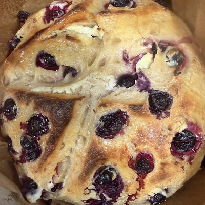 Sourdough Lemon Blueberry 