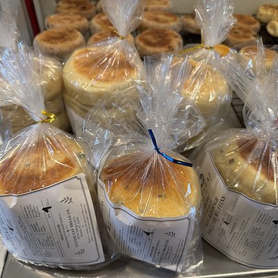 Sourdough English Muffins (4 Pack) Saturday Only