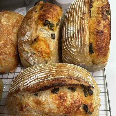 Jalapeño Cheddar Sourdough Bread