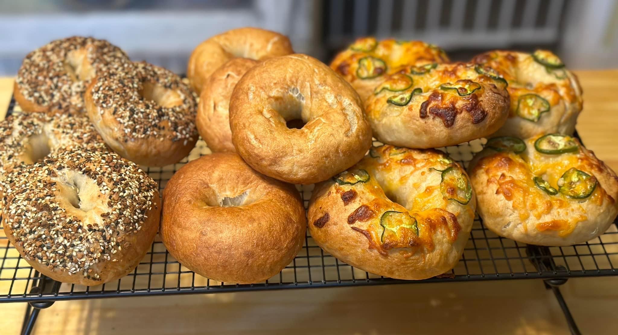 Half Dozen Sourdough Bagels