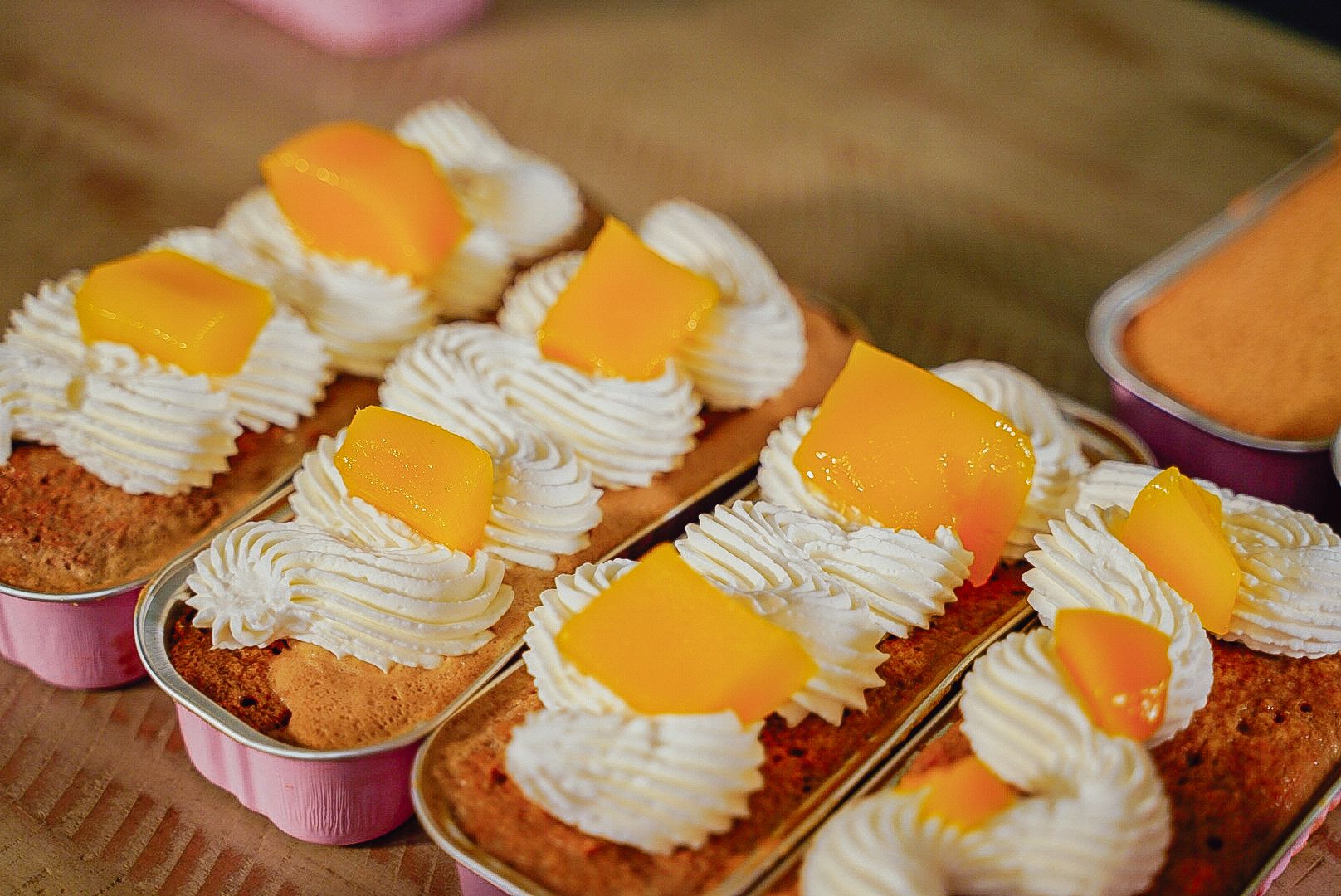 Coffee Tres Leches Mini Loaf Cakes