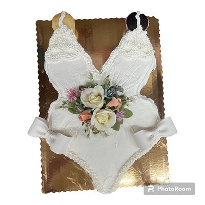 Bridal Shower Lingerie Cupcake Cake 