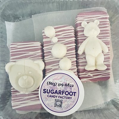 Rice, Crispy Retreat, Dipped, Or Laid In White Chocolate Or Dark Chocolate