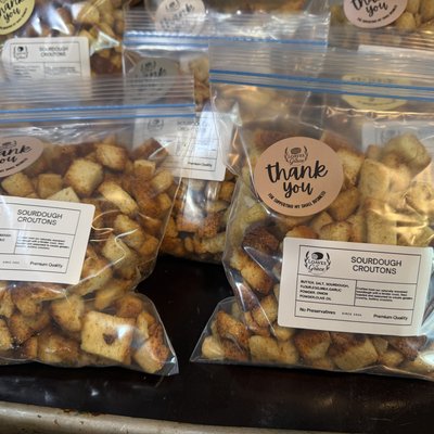 Sourdough Croutons