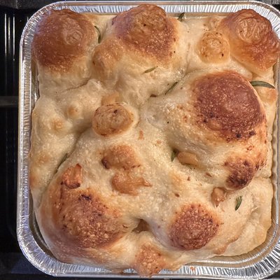 Sourdough Focaccia 8”x8”-Sea Salt
