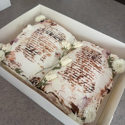 Quarter Sheet Cake