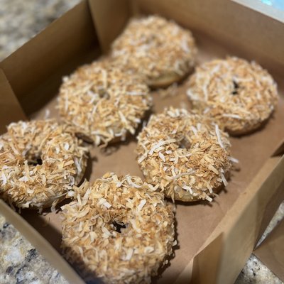 Cardamom-Coconut Donuts