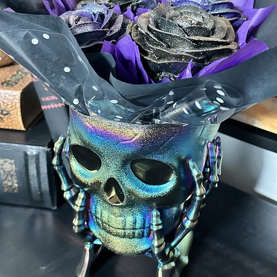 Skull bouquet