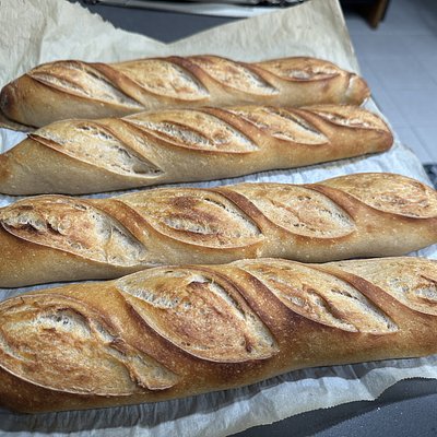 Crispy Sourdough Baguette - 375g - Organic