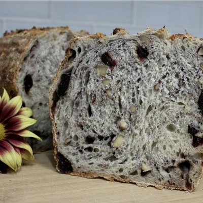 Cranberry Walnut Sourdough Loaf 