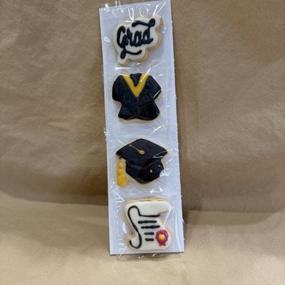 Graduation Mini Cookie Set
