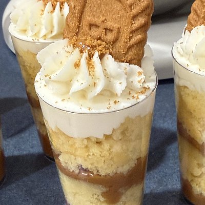 Cookie Butter Cake Shooters 
