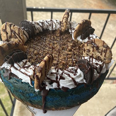 Cookie Monster Cheesecake