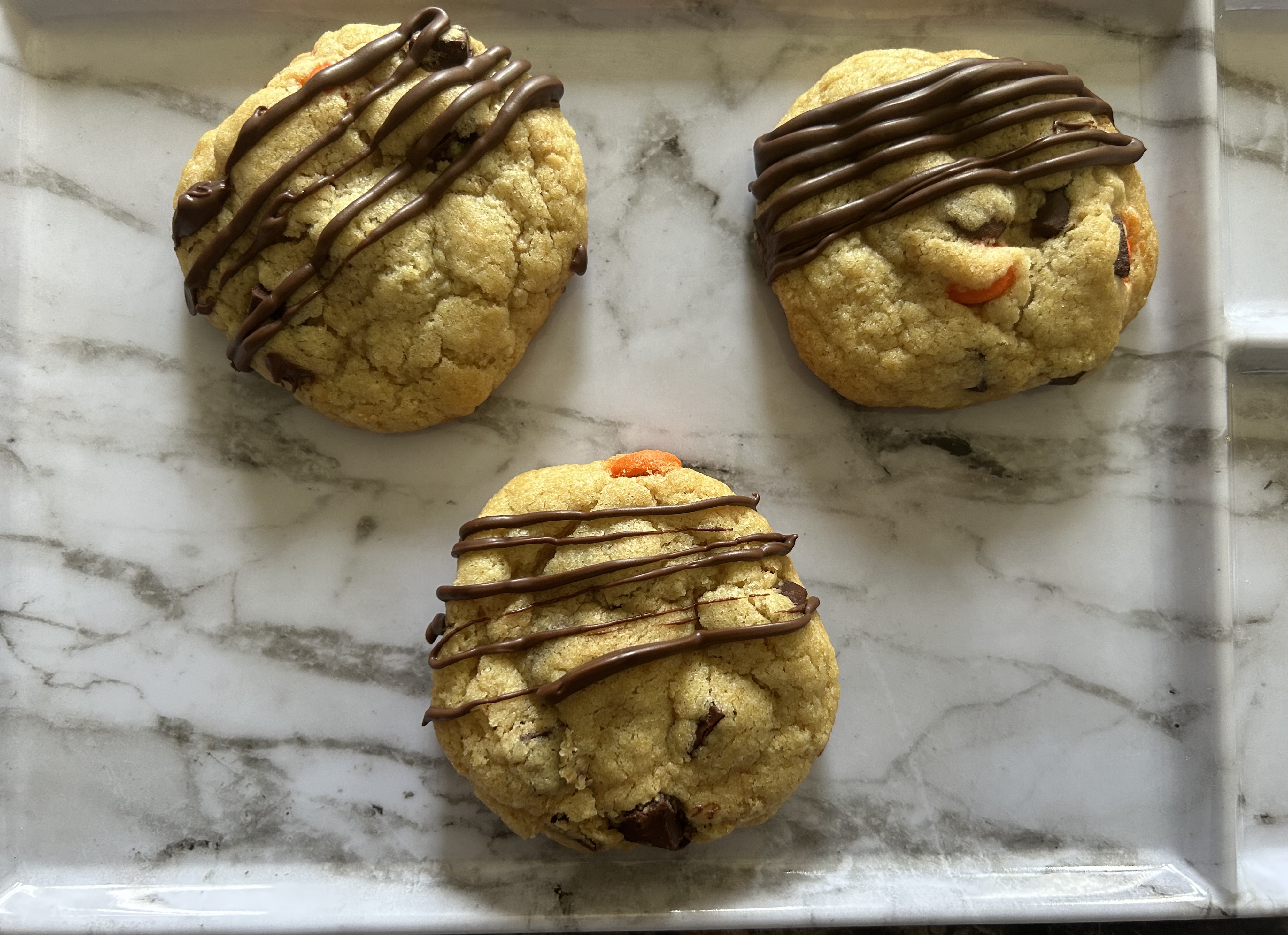 Reese’s pieces cookies