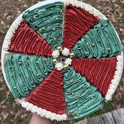 Cookie Cake Pizza Style In 8 or 10 Slices 