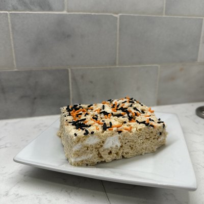 Brown Butter Rice Crispy Treat