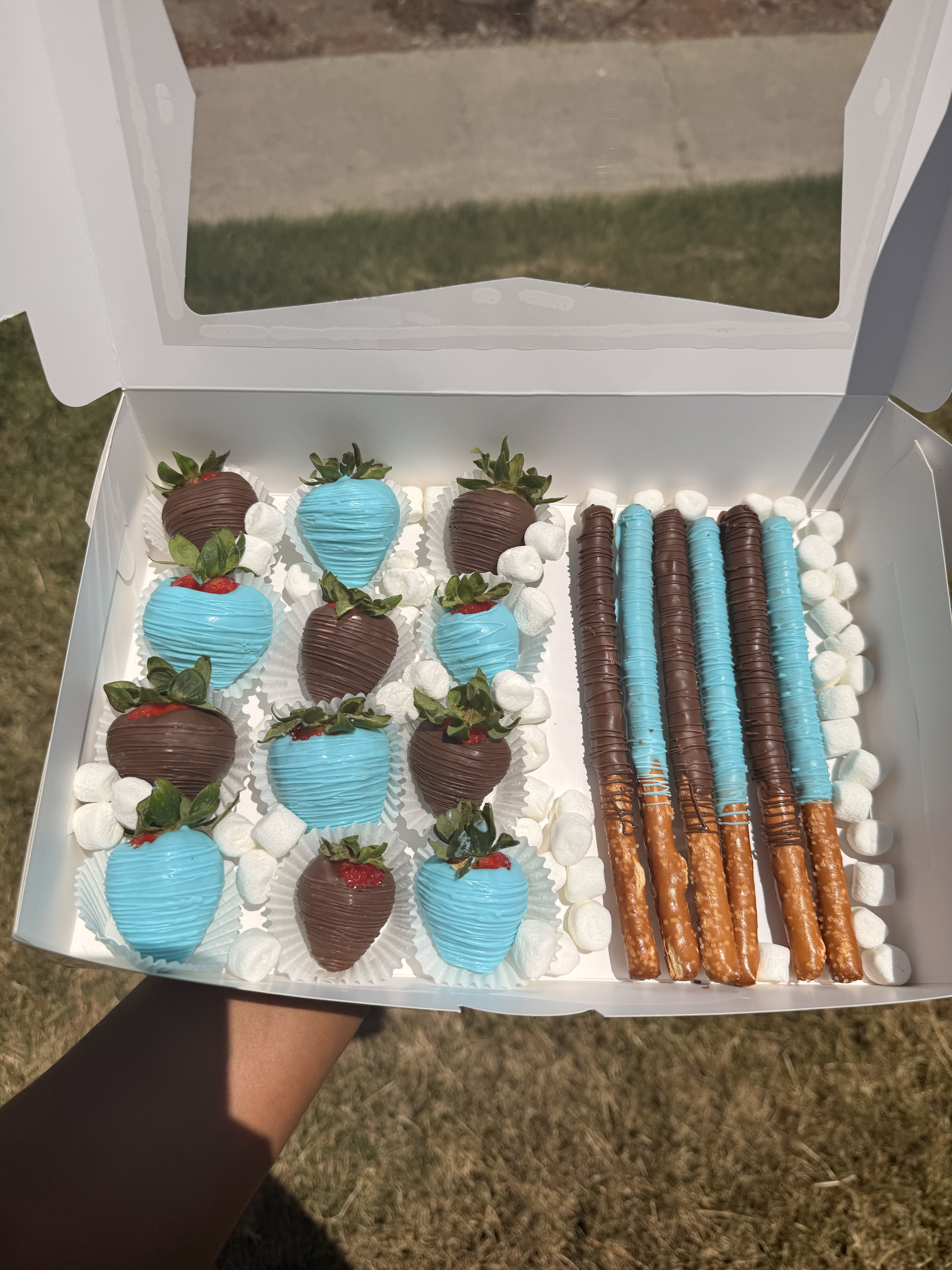 Strawberry & Pretzel Combo Box