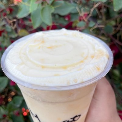 12 oz Homemade Mango Ice Cream 