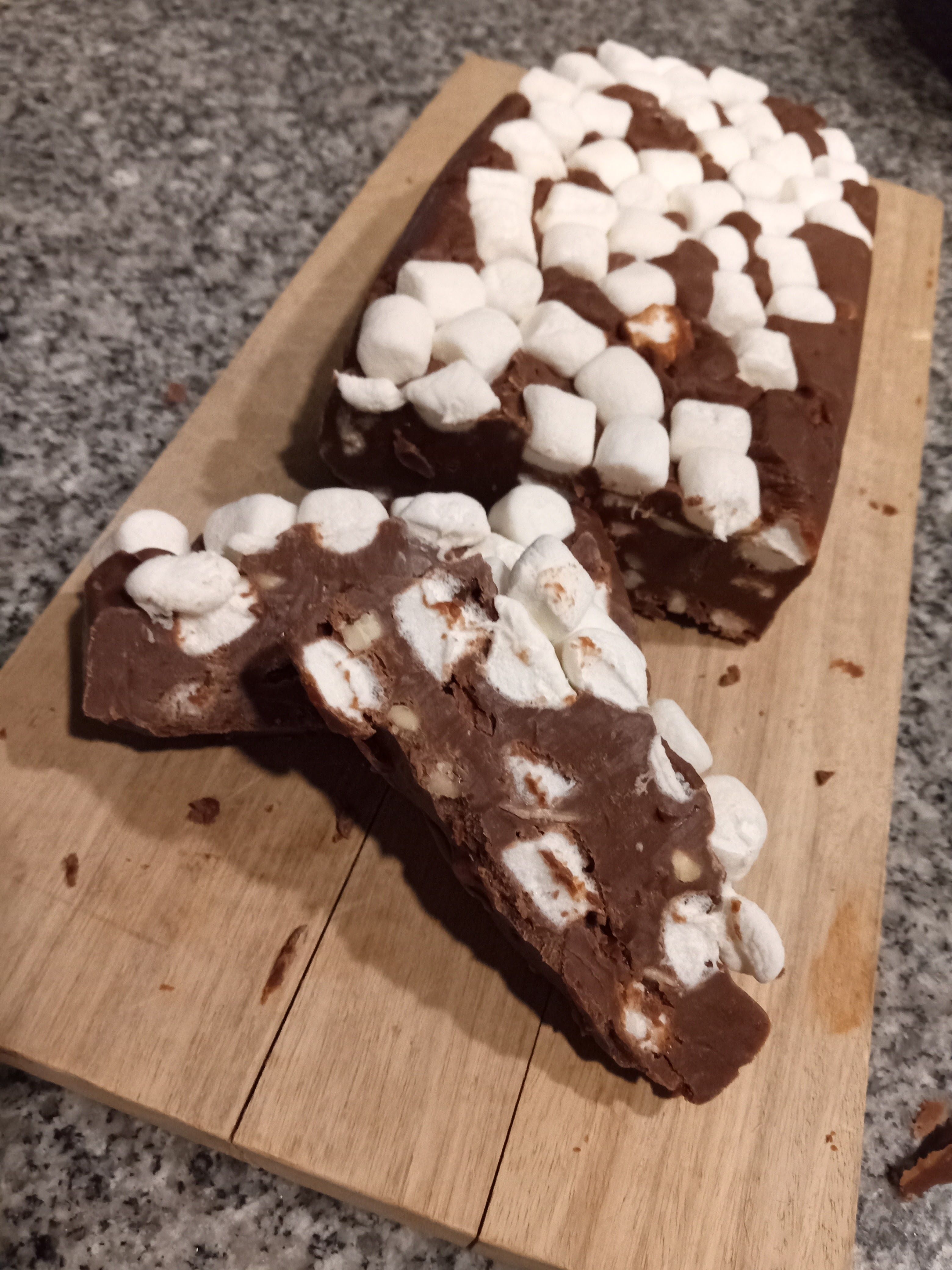 Rocky Road Fudge