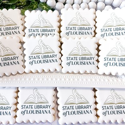 Custom Printed Logo Cookies 