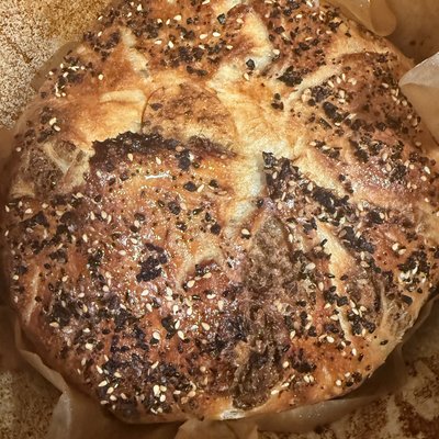 Sourdough Everything Tomato