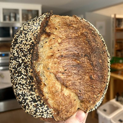 Toasted Sesame Sourdough