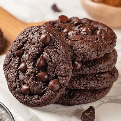 Double Chocolate Chip Cookies 